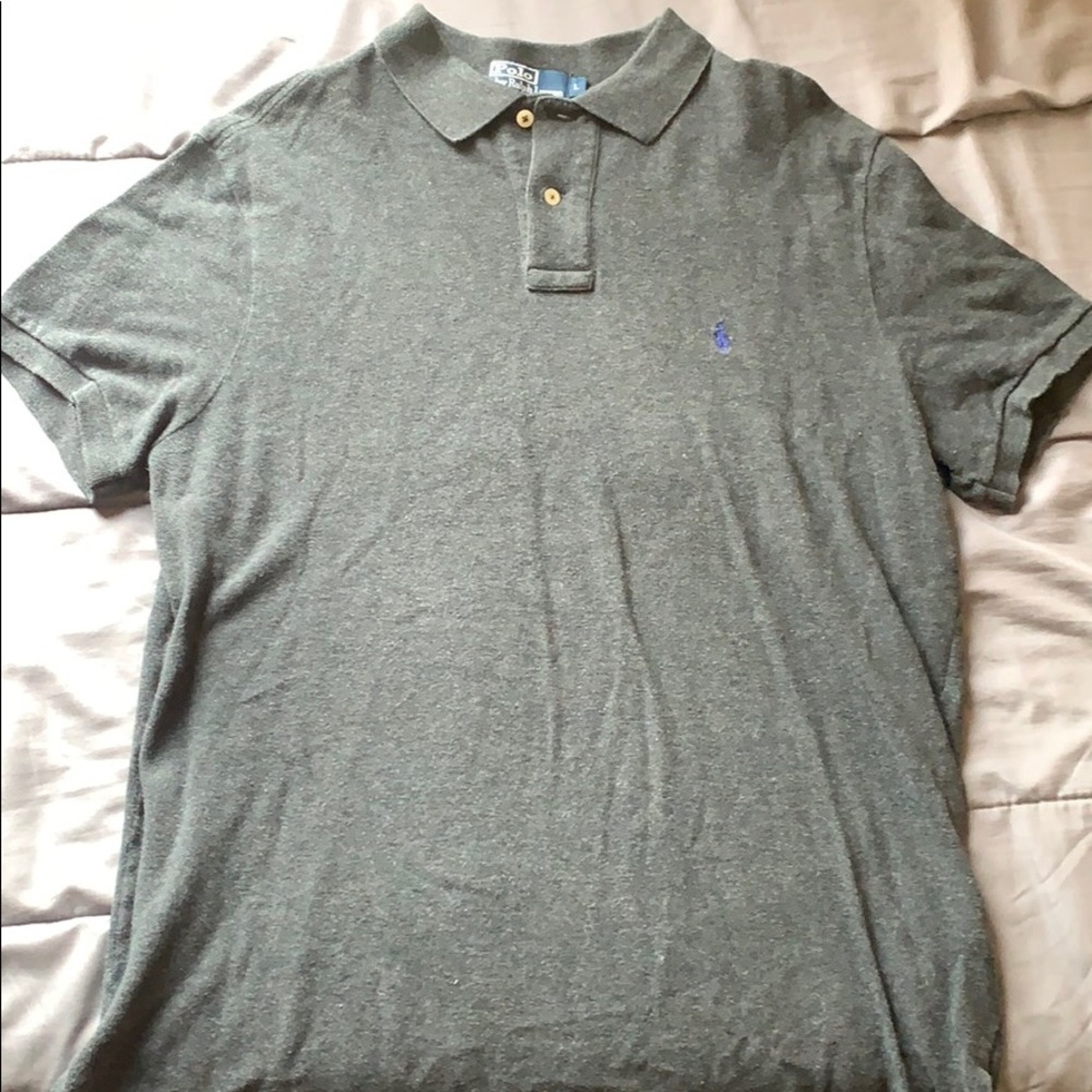 Large Gray Ralph Lauren Polo